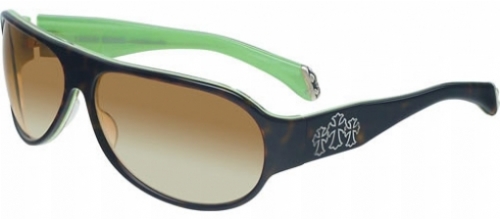  tortoise/lime green