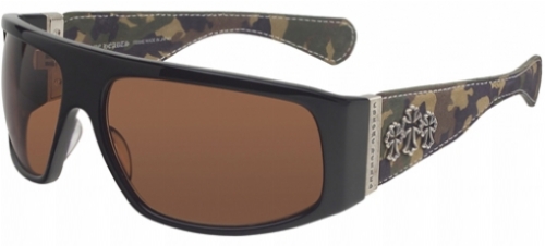  black/camo leather