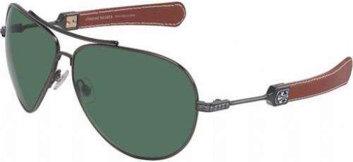  dark brown/ light brown leather