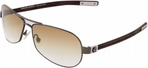  dark brown/ brown leather