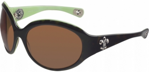  tortoise/lime green