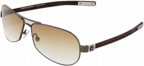 dark brown/ brown leather