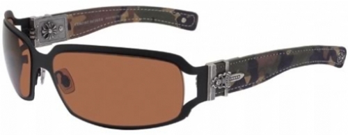  matte black/camo leather