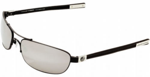  matte black/ black leather