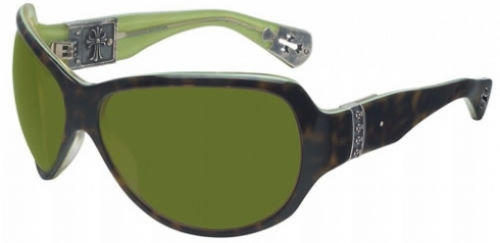  tortoise/ lime green