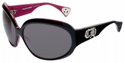  black/ fuchsia/ crosses