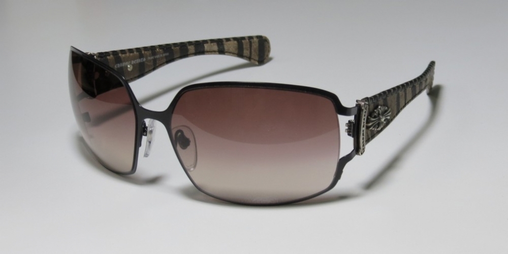  matte black/distressed zebra