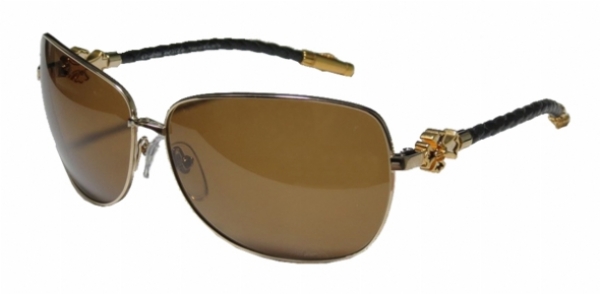  brown/gold black
