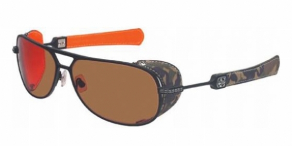  as shown/matte black camouflage leather