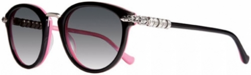  clear/black punk rock pink