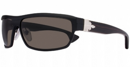  matte black/ebony wood
