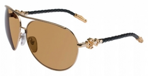  gold/black leather