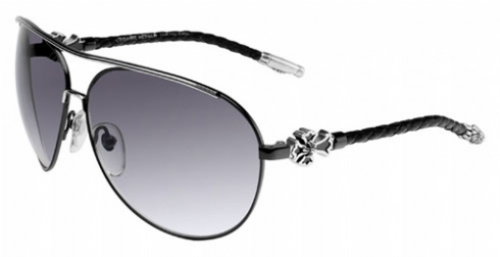  shiny black/black leather