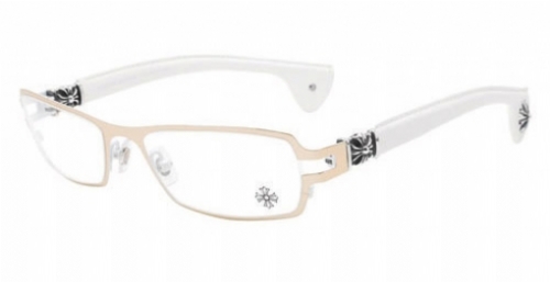  gold white/white leather