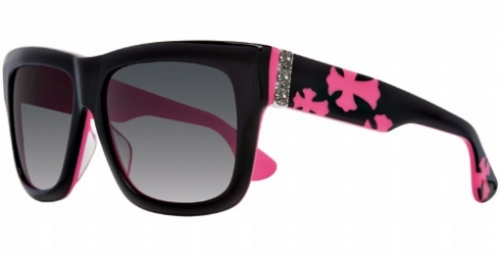  black/punk rock pink