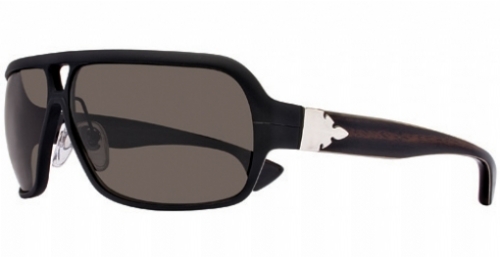  matte black/ebony wood