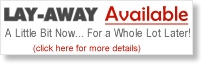 Layaway is Available!